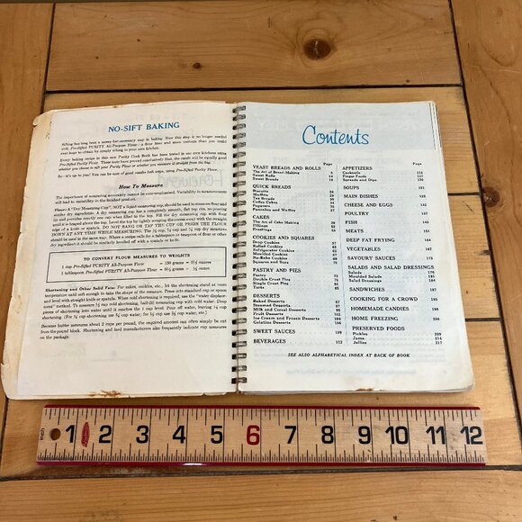 Purity Cook Book 1970s Canada Maple Leaf Mills Cooking Guide - Picture 4 of 9
